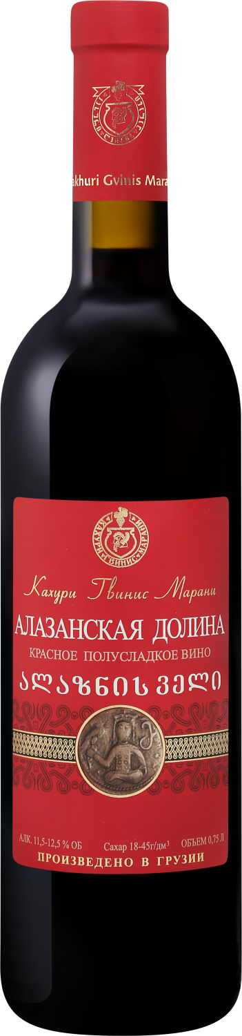 Алазанская Долина Кахури Гвинис Марани 0.75&nbsp;л