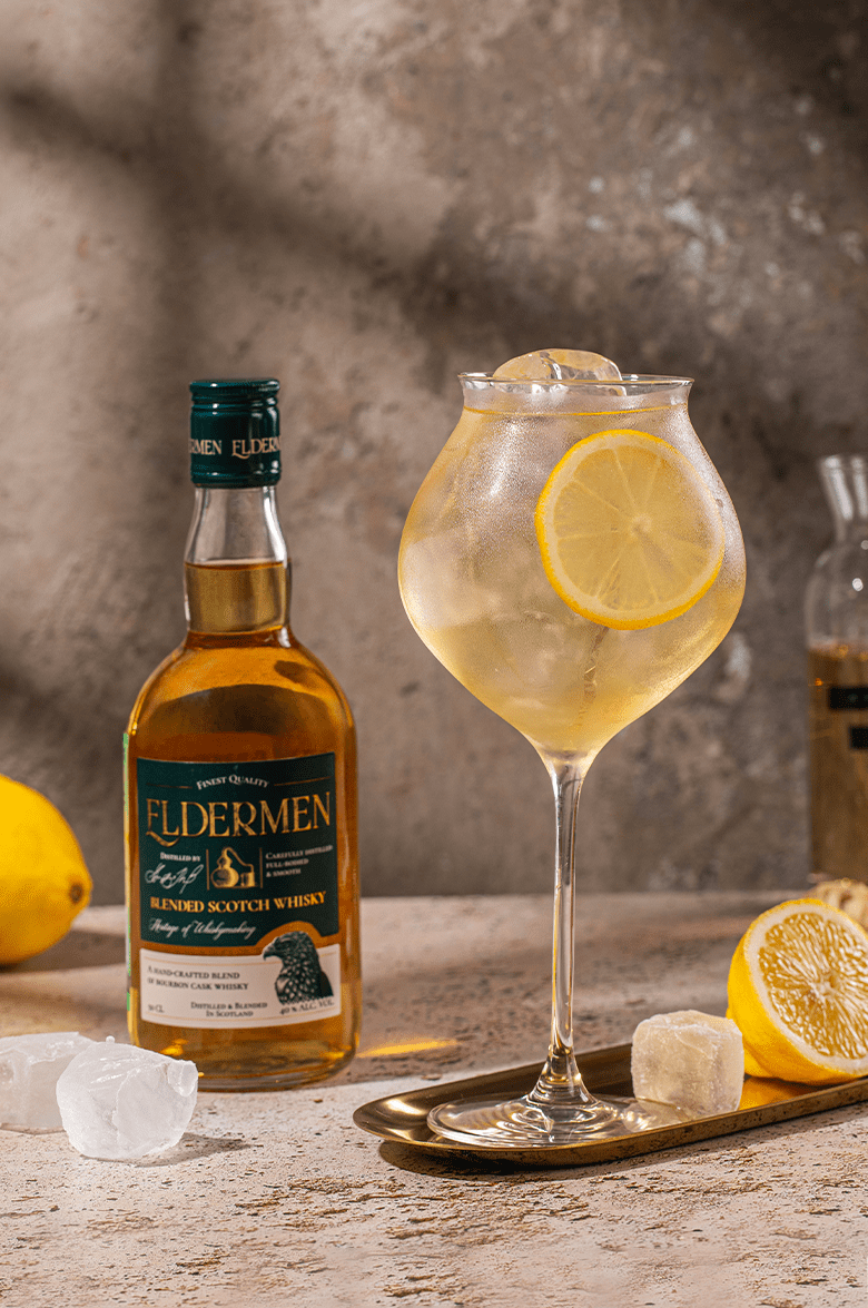 Виски Eldermen Blended Scotch Whisky 0.5 л (Элдермен Блендед купажированный  виски), купить в магазине в Красноярске - цена, отзывы