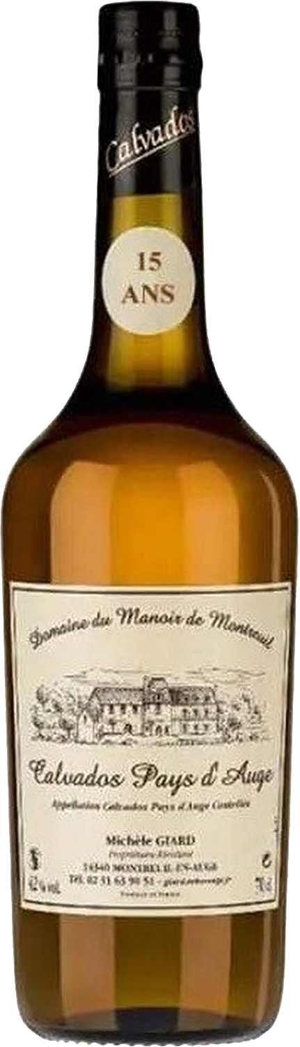 Домен дю Мануар де Монтрей 15 лет Кальвадос Пэй д'Ож AOC 0.7 л