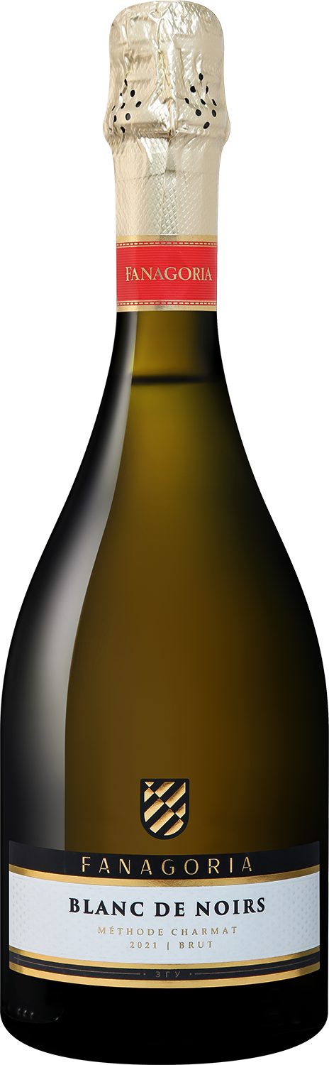 Фанагория. Блан де Нуар Брют Кубань. Таманский Полуостров ЗГУ 2020 0.75 л
