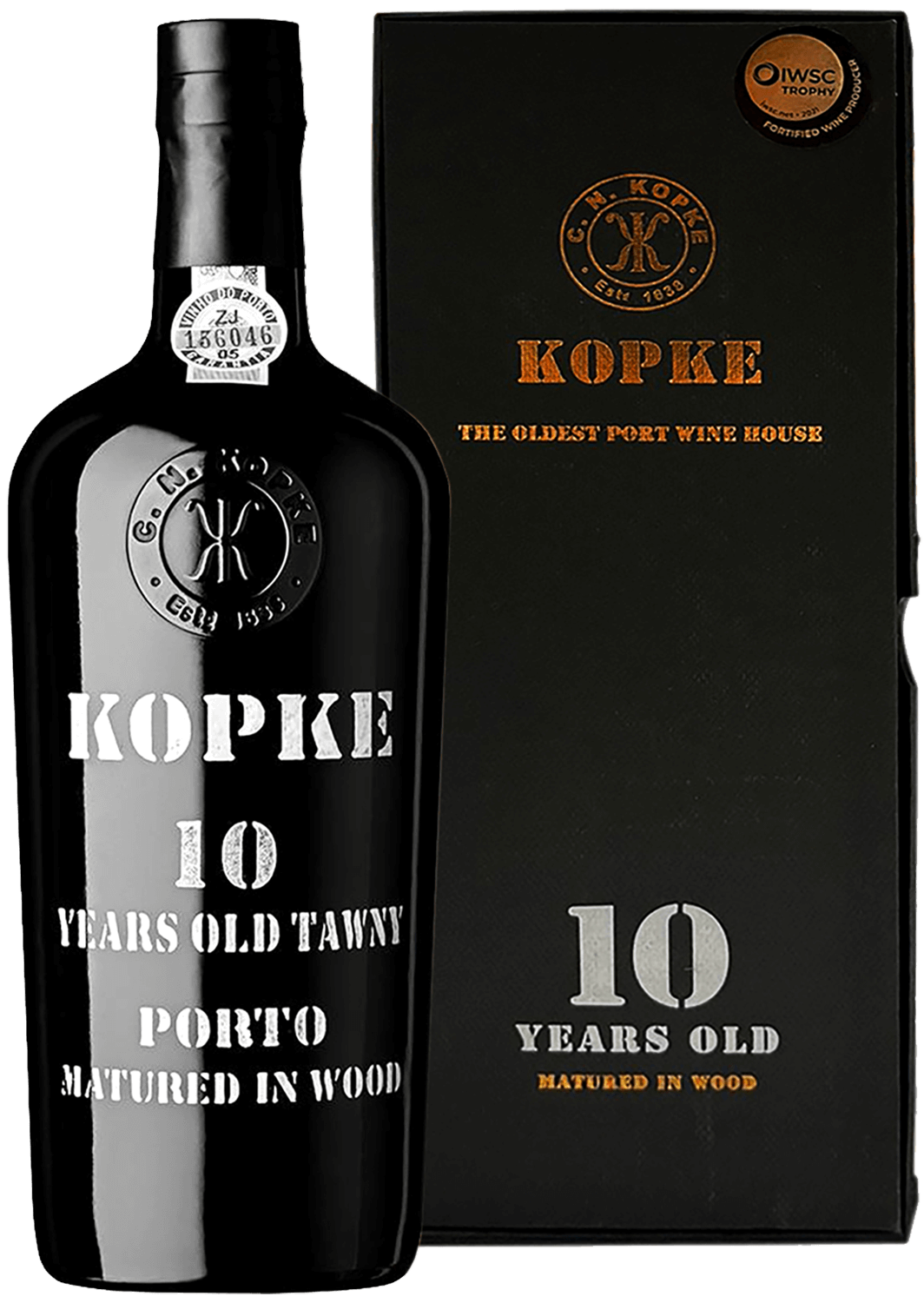 Копке 10 лет Тони Порто в подарочной упаковке 0.75&nbsp;л