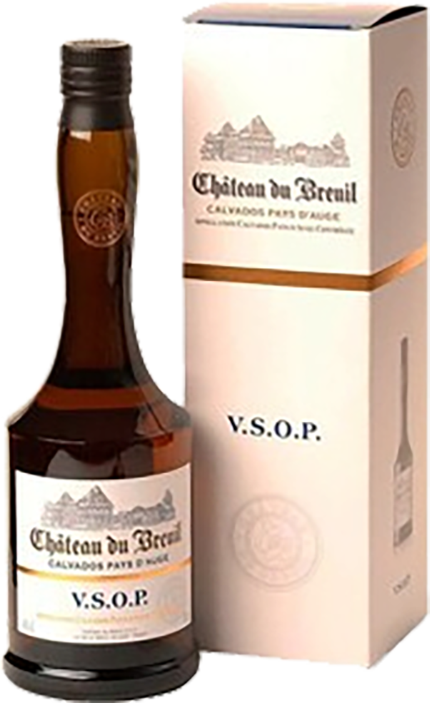 Шато дю Брёй Пэи д'Ож AOC VSOP в подарочной упаковке 0.7&nbsp;л