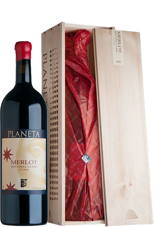 Сито дель Ульмо Мерло Менфи DOC Планета в подарочной упаковке 3&nbsp;л