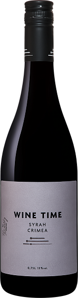 Вино Wine Time Syrah Crimea Wein und Wasser, 0.75 л в Красноярске