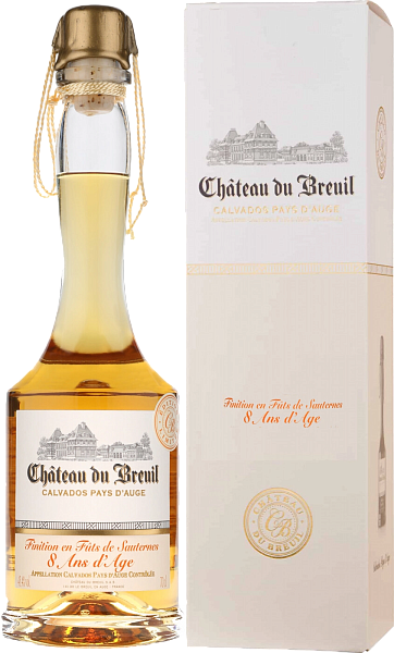Chateau du Breuil Finition en Futs de Sauternes Pays d'Auge AOC 8 Ans (gift box), 0.7 л в Красноярске