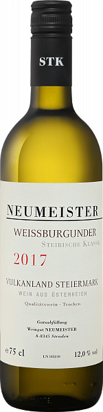 Weissburgunder Vulkanland Steiermark DAC Neumeister, 0.75 л