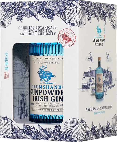 Drumshanbo Gunpowder Irish Gin (gift box), 0.7 л в Красноярске