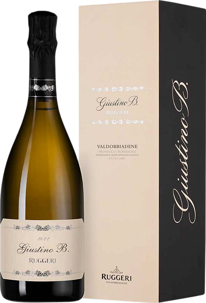 Giustino B. Prosecco Valdobbiadene Superiore DOCG Ruggeri (gift box), 0.75 л в Красноярске
