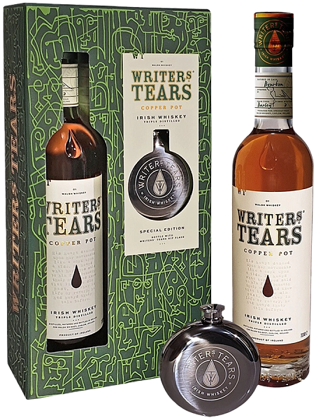 Writers Tears Copper Pot Blended Irish Whisky (gift box with flask), 0.7 л в Красноярске