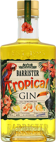 Barrister Tropical Gin, 0.7 л в Красноярске
