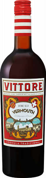 Vermouth Vittore Tinto Cherubino Valsangiacomo