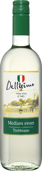 Dellisimo Trebbiano Rubicone IGT Casa Vinicola Caldirola, 0.75 л в Красноярске