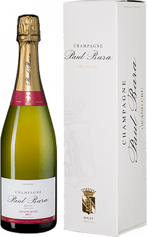 Поль Бара Гран Розе Брют Гран Крю Шампань AOC в подарочной упаковке 2016 0.75 л