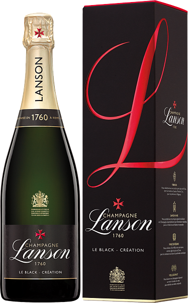 Lanson Le Black Creation Brut Champagne AOC (gift box), 0.75 л в Красноярске