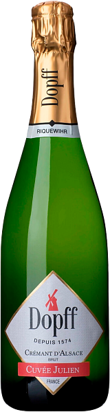 Dopff au Moulin Cremant d'Alsace AOC Cuvee Julien Brut, 0.75 л в Красноярске