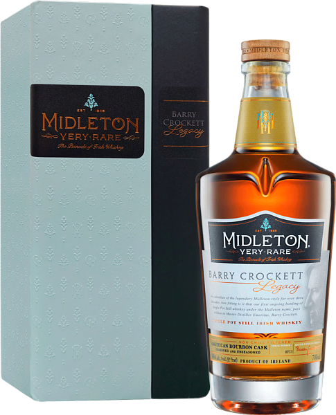 Midleton Very Rare Barry Crockett Legacy Single Pot Still Irish Whiskey (gift box), 0.7 л в Красноярске