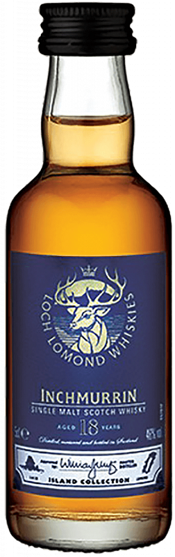 Инчмаррин 18 лет односолодовый шотландский виски в подарочной упаковке 0.05 л