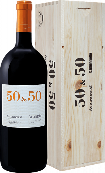 50 & 50 Toscana IGT Avignonesi (gift box), 1.5 л