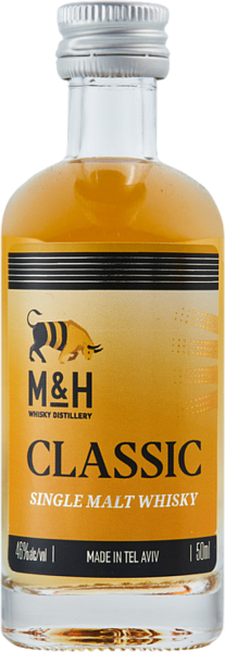 M&H Classic Single Malt Whiskey, 0.05 л в Красноярске