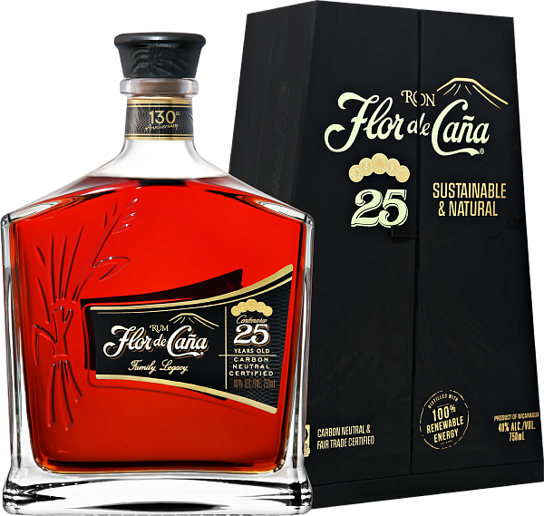 Flor de Cana 25 Centenario Licorera de Nicaragua (gift box), 0.75 л в Красноярске