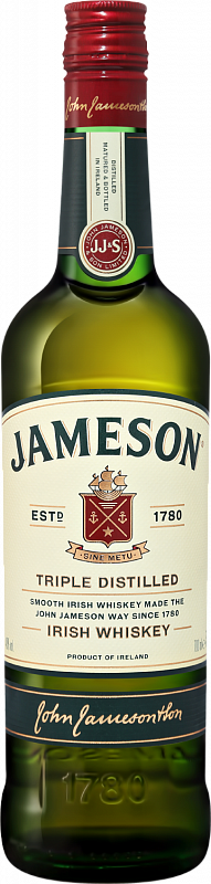 Джемесон Трипл Дистилт купажированный виски 0.7 л