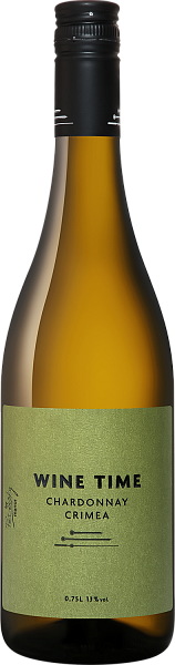 Wine Time Chardonnay Crimea Wein und Wasser, 0.75 л в Красноярске