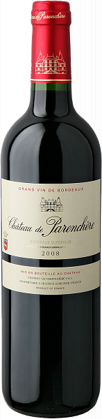 Вино Château de Parenchere Bordeaux Superieur AOP, 0.75 л