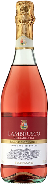 Paesano Lambrusco Rosato Amabile Emilia IGT Chiarli 1860, 0.75 л в Красноярске