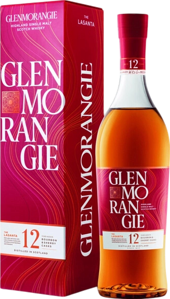 Glenmorangie Lasanta 12 y.o. single malt scotch whisky (gift box), 0.7 л в Красноярске