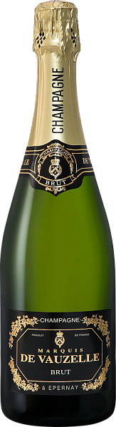 Marquis de Vauzelle Brut Champagne AOC Maison Burtin, 0.75 л в Красноярске