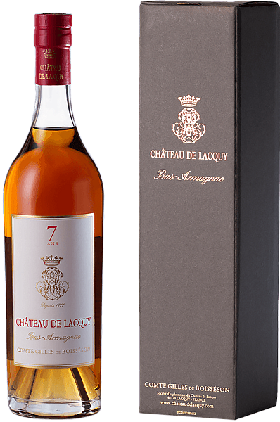 Chateau de Lacquy Bas Armagnac 7 Ans (Подарочная упаковка), 0.7 л в Красноярске