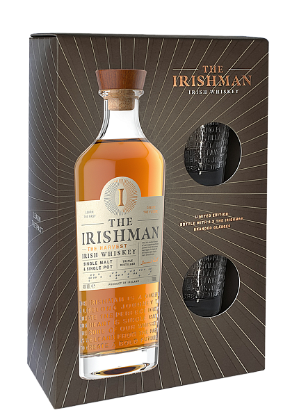 The Irishman The Harvest Blended Irish Whiskey (gift box with 2 glasses), 0.7 л в Красноярске