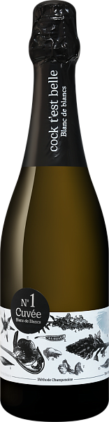 Cock t’est belle. Chardonnay. Cuvee №1 Blanc de blanc, 0.75 л в Красноярске