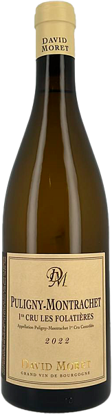 Вино Les Folatieres Puligny-Montrachet 1er Cru AOC David Moret, 0.75 л в Красноярске