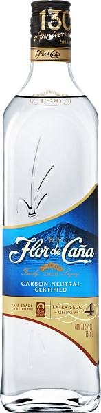 Flor de Cana 4 Extra Seco Licorera de Nicaragua, 0.75 л в Красноярске
