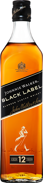 Johnnie Walker Black Label Blended Scotch Whisky, 0.7 л в Красноярске