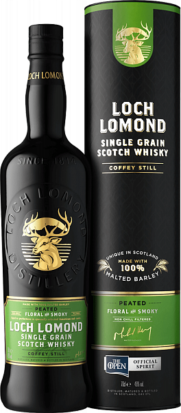 Loch Lomond Single Grain Peated Scotch Whisky (gift box), 0.7 л в Красноярске
