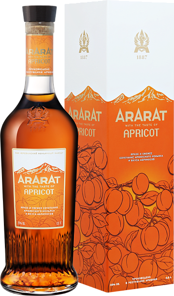 Коньяк ARARAT Apricot (gift box), 0.5 л в Красноярске