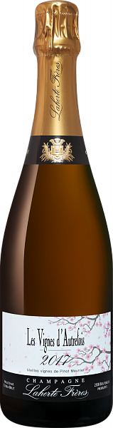Игристое вино Les Vignes d'Autrefois Millesime Champagne AOС Laherte Freres, 0.75 л